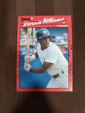 1990 Donruss #689 Bernie Williams ROOKIE New York Yankees