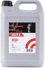 Brembo L04050 DOT 4 Brake Fluid, 5 Liters