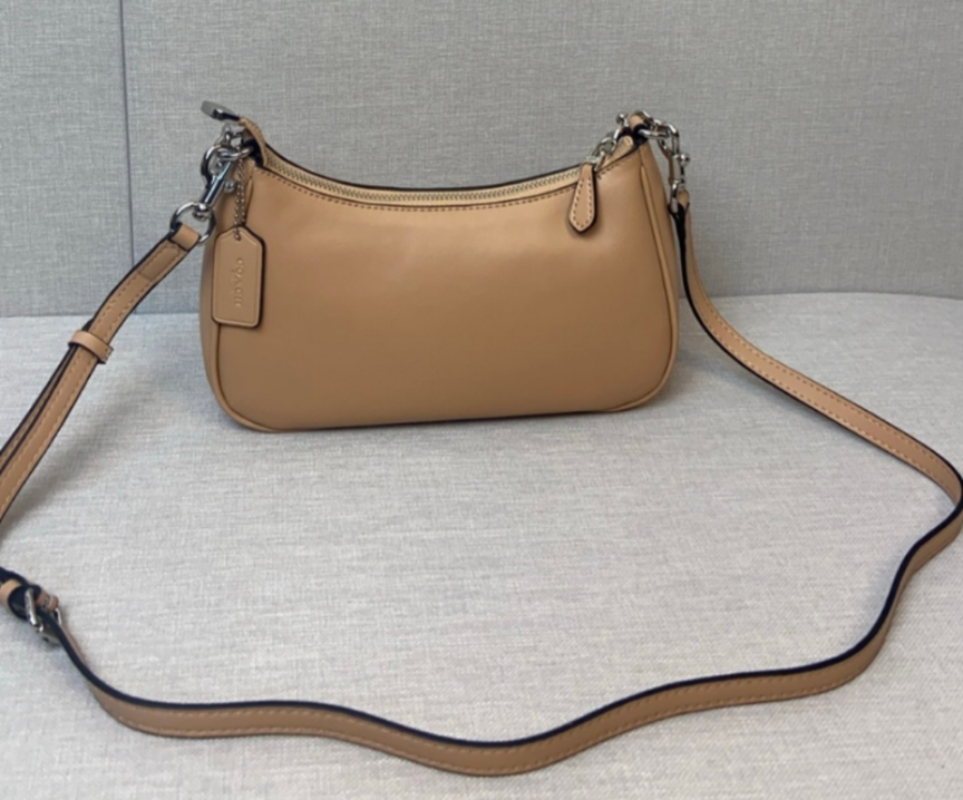 COACH Teri Shoulder Bag Taupe CR099 Outlet NEW | eBay