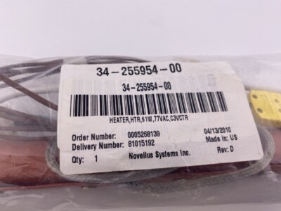 Novellus Heater PN: 34-255954-00 REV: D | eBay