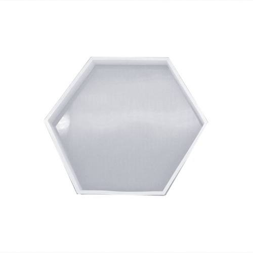 Silicone Mold Hexagon Heart Octagon Shape Crystal DIY Making Epoxy Resin Molds - Picture 6 of 30