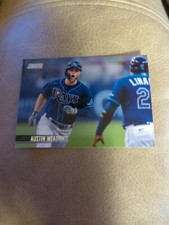 2021 Topps Stadium Club Base #211 Austin Meadows Tampa Bay Rays 