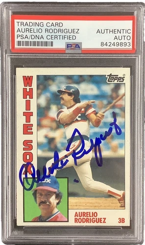 Aurelio Rodriguez MLB Original Autographed Items