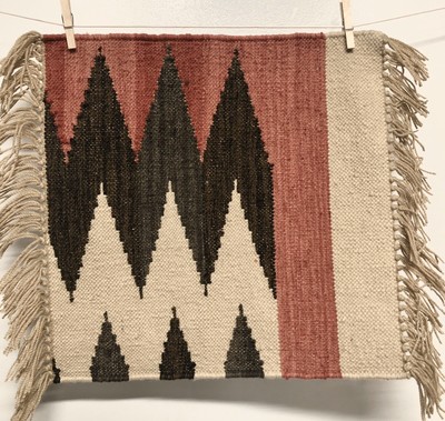 Pottery Barn Rug Small Area Sample Rustic Andie Fringe 18