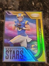 2022 Panini Certified Stars HOLOGRAM SSP #CS-16 Cooper Kupp Gold #'d 22/25