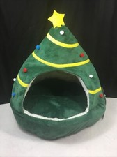 Vibrant Life Soft and Cozy Hideaway Chr Tree Pet Bed Size Small Up To 20 lbs 