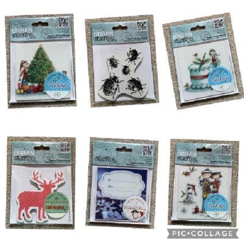 Papermania Urban Stamps - 23 Variations - Picture 2 of 18