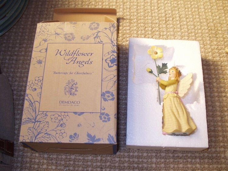 New in Box DEMDACO Wildflower Angels “Buttercups for Cheerfullness"