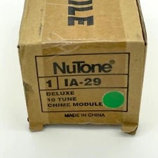 NEW Nutone IA-29 DELUXE Chime Module 3-Door (Front/Rear/Side) Plays 10 Melodies