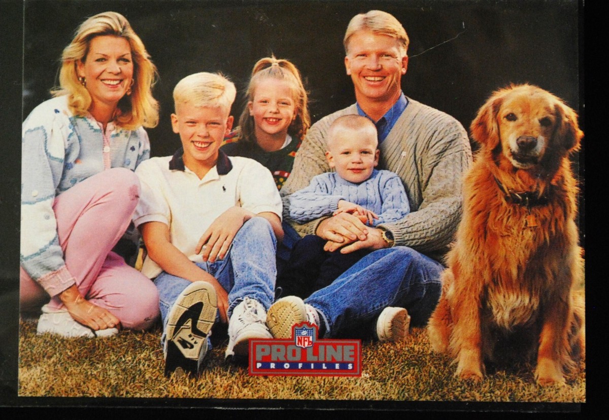 1992 Pro Line Profiles Auto Phil Simms and Family (3 of 9) Auto | eBay