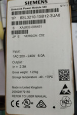 1PC New Siemens 6SL3210-1SB12-3UA0 6SL3 210-1SB12-3UA0 Fast Ship