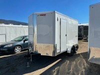 2022 Mirage 7X12 + V Nose Cargo or Toy Hauler Trailer w. Ramp