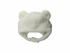 Obermeyer Kids White Ted Fur Hat Size 5-8 L26331