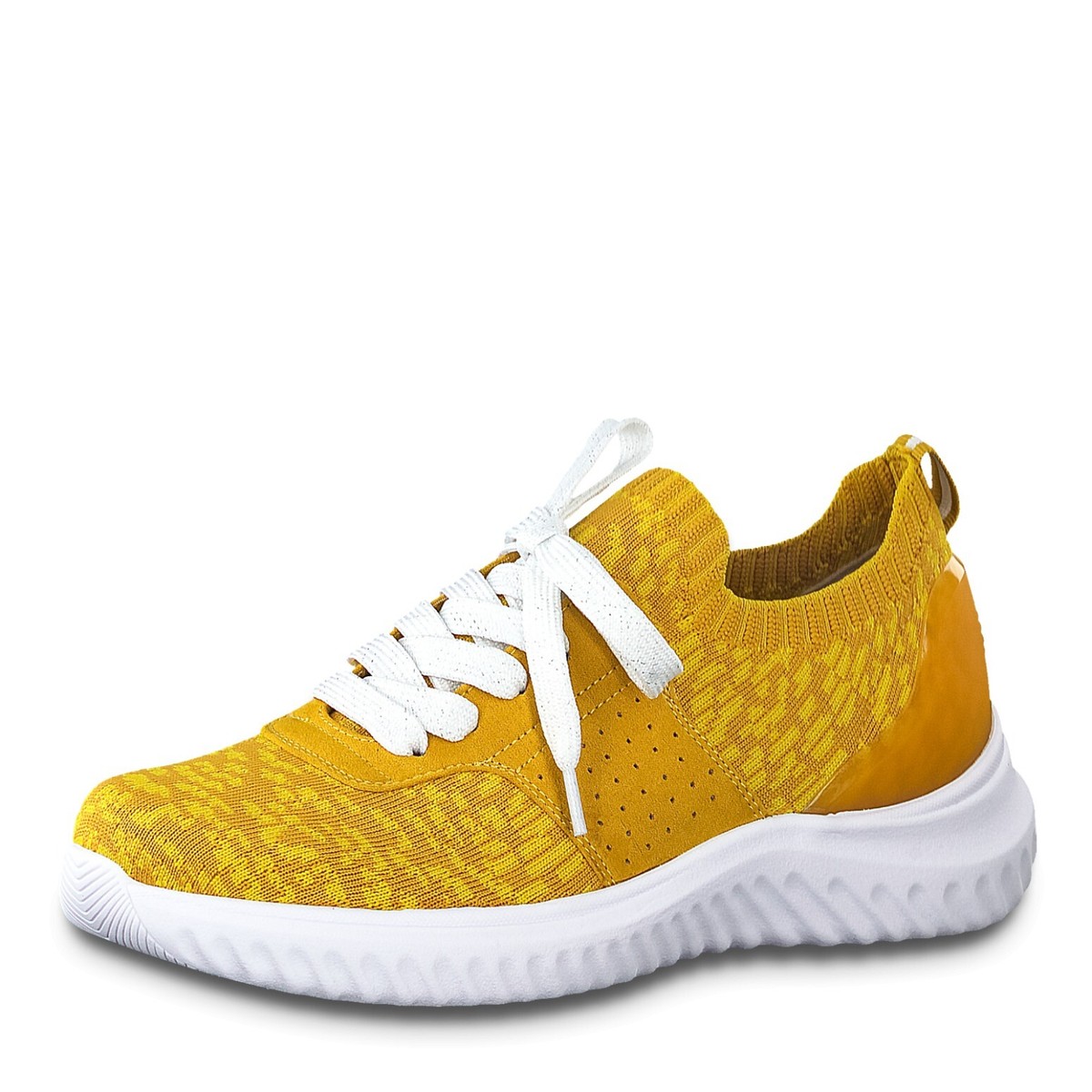 Jana Damen Schnürschuhe,Sneaker Wechselfussbett Weite H