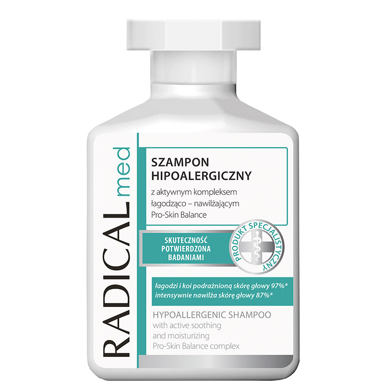 RADICAL Med Hypoallergenic Shampoo with Pro-Skin Balance Complex 300ml