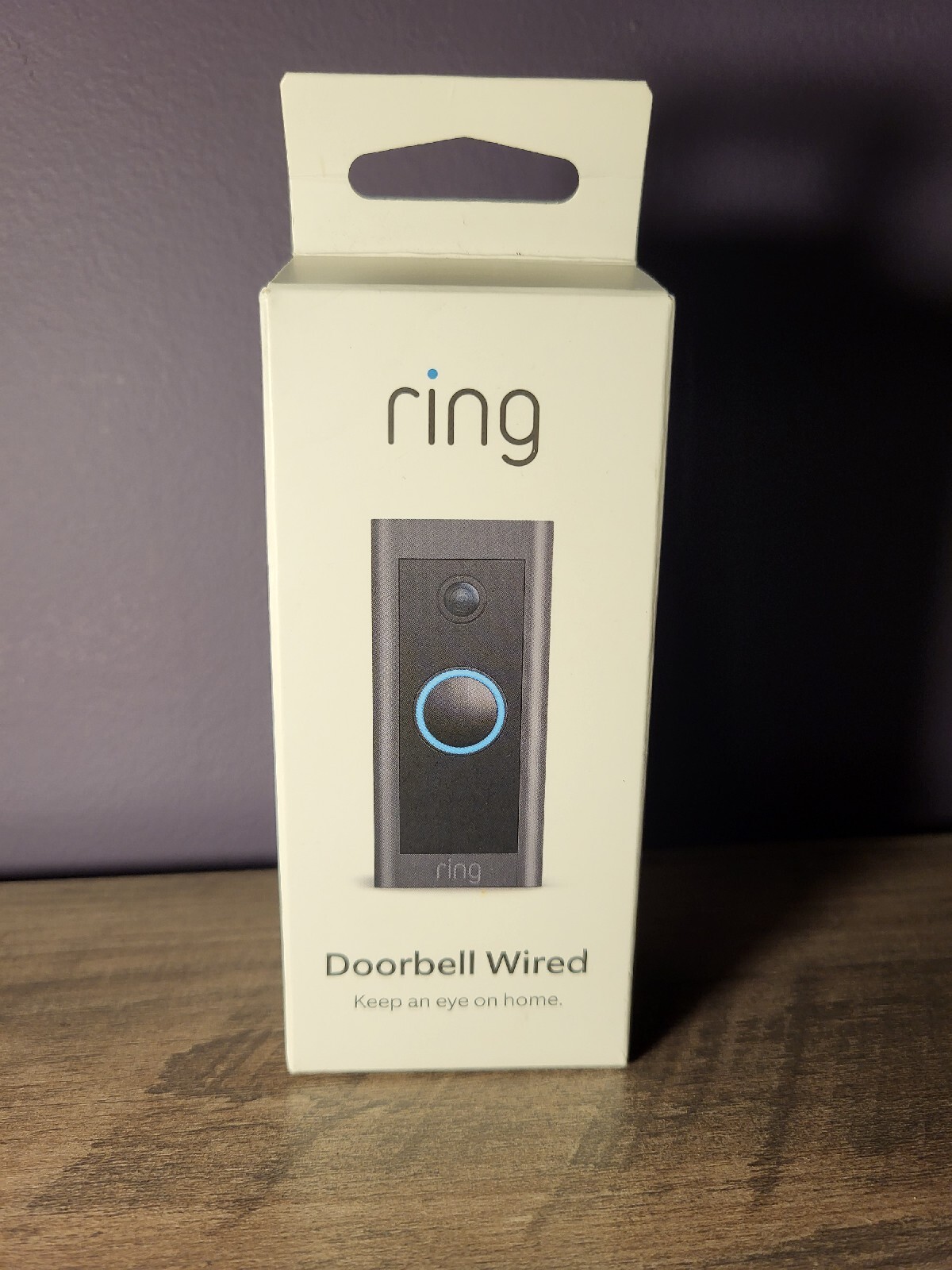 NEW RING DOORBELL WIRED VIDEO  NIGHT VISION 2.4GHZ WI-FI 1080P HD WIDE CAMERA-image