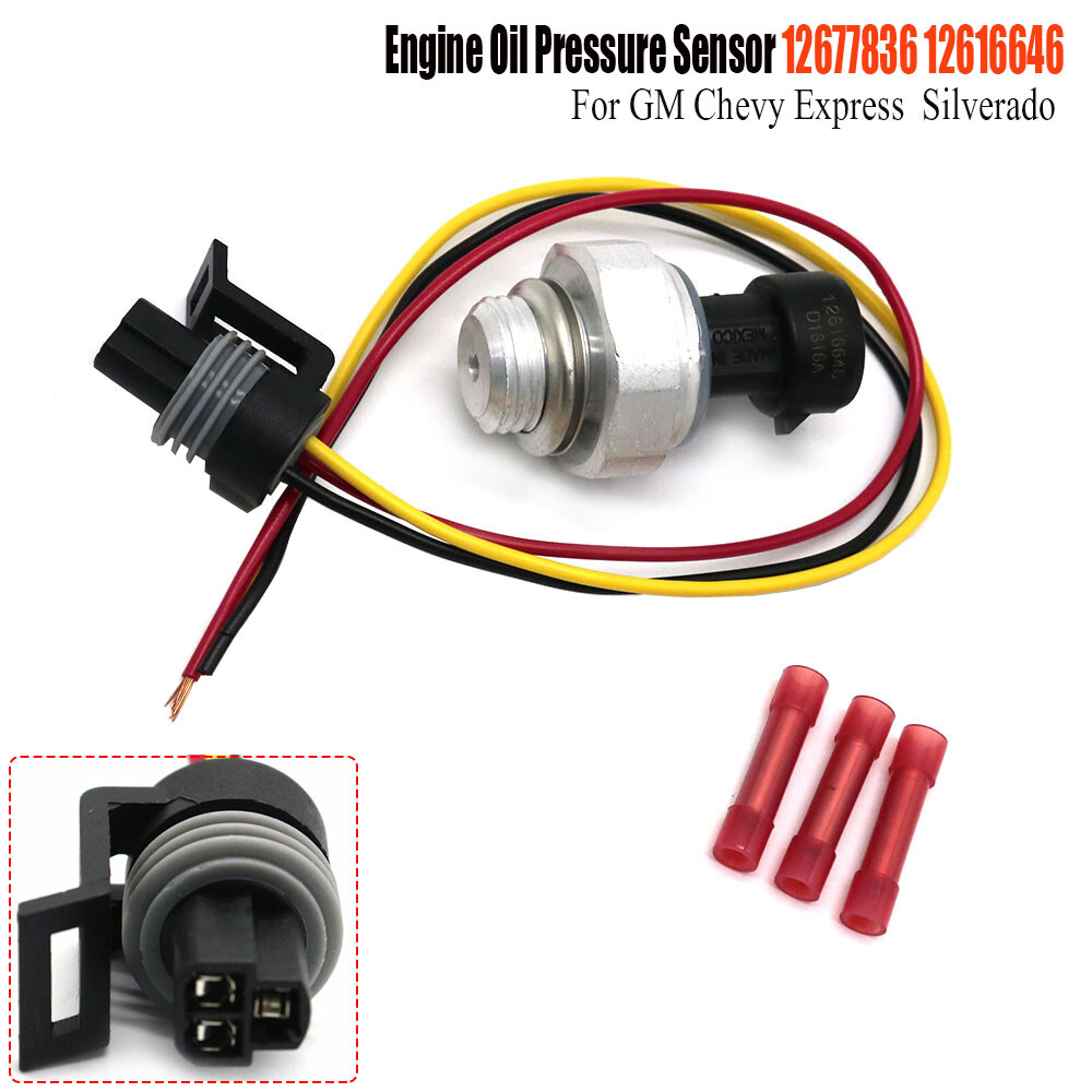 NEW Engine Oil Pressure Sensor 12677836 12616646 For GM Chevy Express Silverado NEW Engine Oil Pressure Sensor 12677836 12616646 For GM Chevy Express Silverado