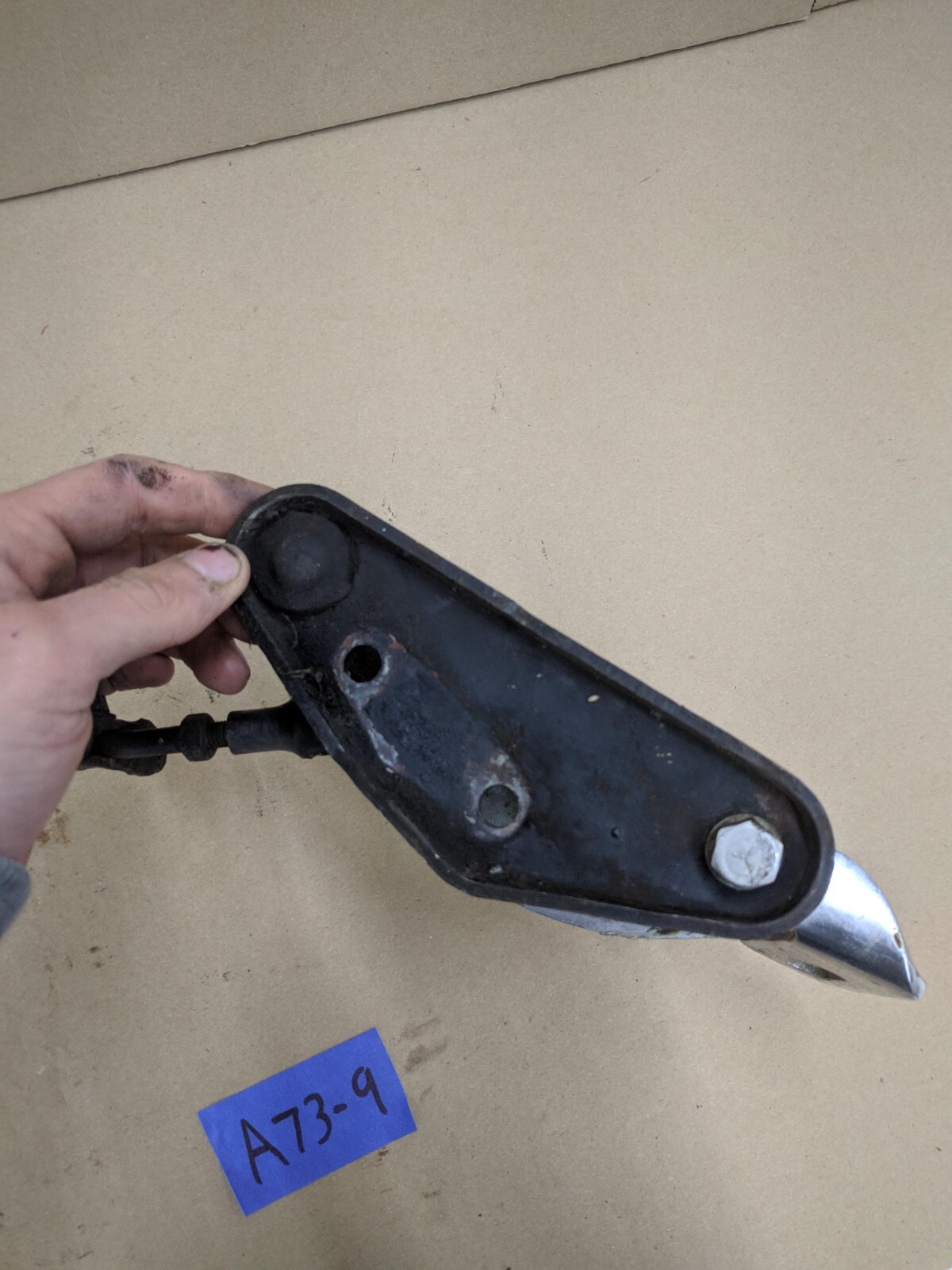 HarleyDavidson Knuckle Panhead Rear Brake Pedal Bracket Assembly eBay