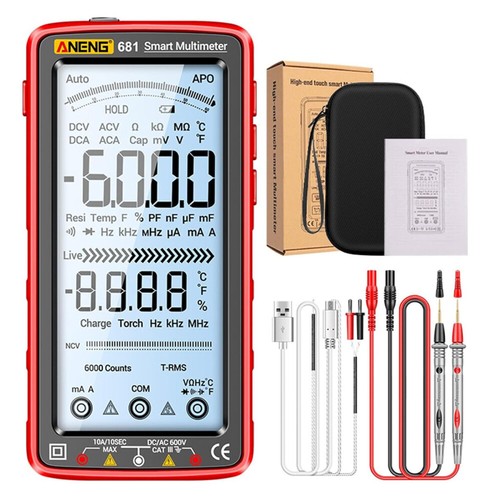 Digital Multimeter 6000 Zählungen Strommessgerät,Spannung Messgerät Diode Tester - Bild 18 von 24