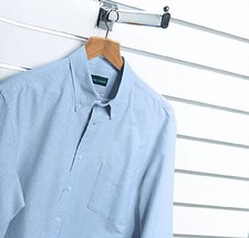 6pcs Slatwall Panels 1200mm x 1200mm Slot Wall Slatted Board Shop Display (D9H+)