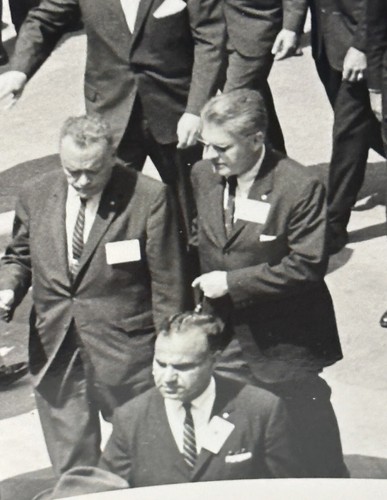 Seltenes original historisches Pressefoto John F. Kennedy Berliner Mauer 1963 - Bild 3 von 13