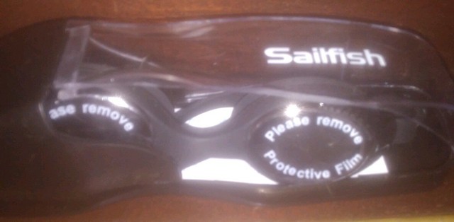 Leader Sports Swim Goggles Adult Sailfish Black Mirror In Case New Free Ship For Sale Online