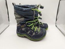 Keen Winterport II Waterproof Boot Black Yellow Kids US 8