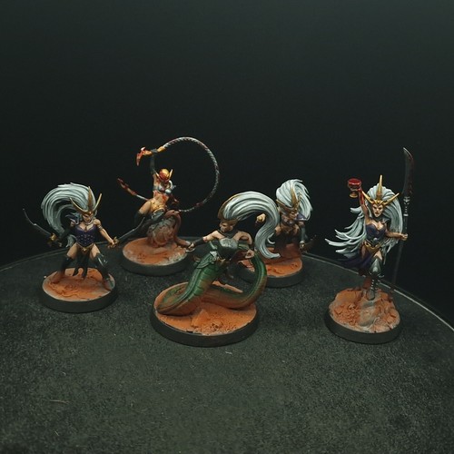 Pro Painted Warhammer AoS Warcry Daughters Of Khaine Warband Games Workshop 40k - Picture 4 of 6