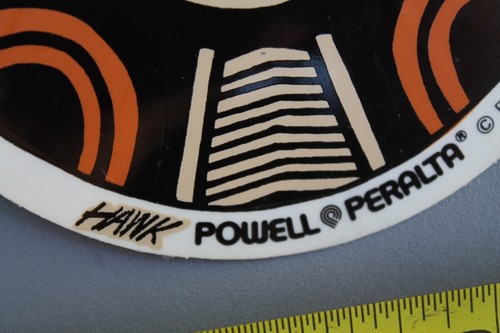 Tony Hawk Powell Peralta Bones Original 80er Z71A Vintage Skateboarding AUFKLEBER - Bild 4 von 7