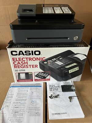 Casio se 5700 cash register manual new arrivals