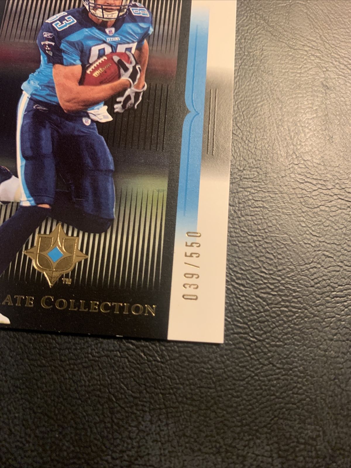 B32d #96 Drew Bennett Tennessee Titans 2005 ultimate collection/550￼