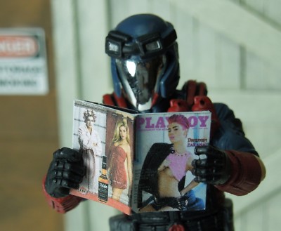 1//18 Scale Custom Playboy-style Star Wars magazine with several interior pages