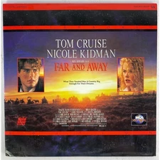 Far and Away Laserdisc Tom Cruise Nicole Kidman 41415 1992