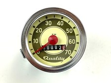 Tacho rund 60mm NSU Quickly N S L Typ VDO Oldtimer Moped Tachometer 70 km/h