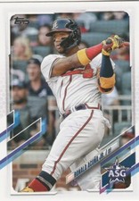 2021 TOPPS UPDATE RONALD ACUNA JR. OF BRAVES #ASG-2 ALL-STAR GAME