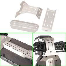 Metall Chassis Panzerschutzplatte F&uuml;r 1/10 RC Monster Truck Traxxas Mini Maxx