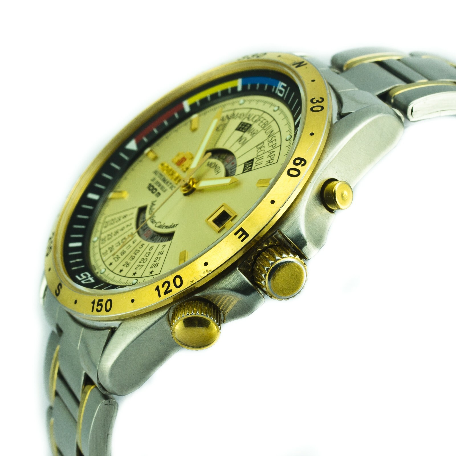 ORIENT multi year calendar Automatic Watch Vintag… - image 12