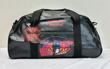 Nuevo con etiquetas Bolso de Lona Batman Vinilo Negro Robin Melt Down Extreme Heat Fechado 1997