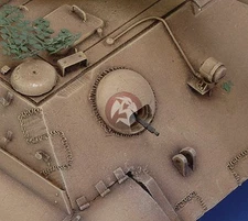 Royal Model 1/35 Kugelblende Ball Mount for Tiger II Family Tanks (2 pieces) 057