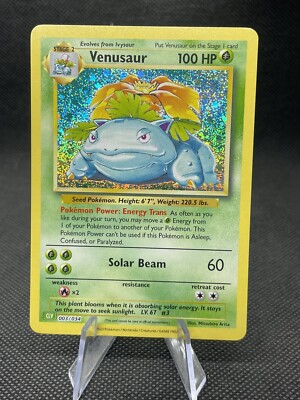 Pokemon Classic Collection Venusaur Holo CLV 003/034 NM Fresh