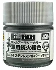 Mr. Hobby/Gunze LAC04 Little Harmony Color Stainless Silver modeling