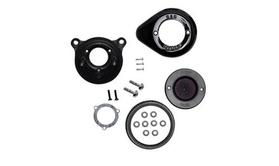 S&S Cycle 170-0722A Air Stinger Stealth Air Cleaner Kit - Gloss Black