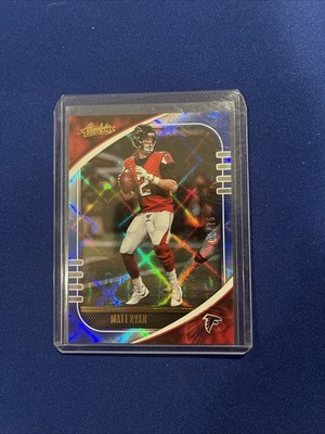 2020 Absolute Football MATT RYAN Numbered # 01/75 MAKE OFFER! Bookend 01/75