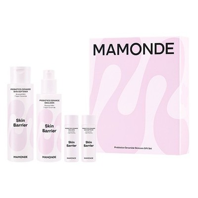 Mamonde Probiotics Ceramide Skin Barrier Softener 200ml + Emulsion 150ml Set