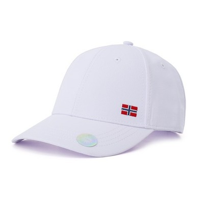 Startup Nangaparbat Performance  Sun Protection Cap Kappe Flag Logo, white