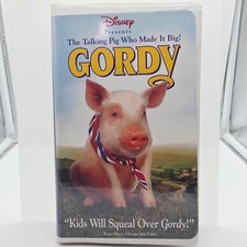 Gordy VHS 1995 Family Comedy Disney Original Release