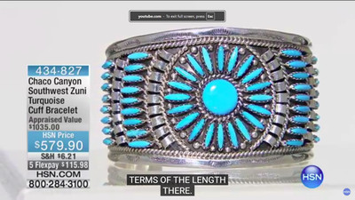 Chaco Canyon Campitos Türkis Sterling Statement Zuni Armreif Armband signiert CJ