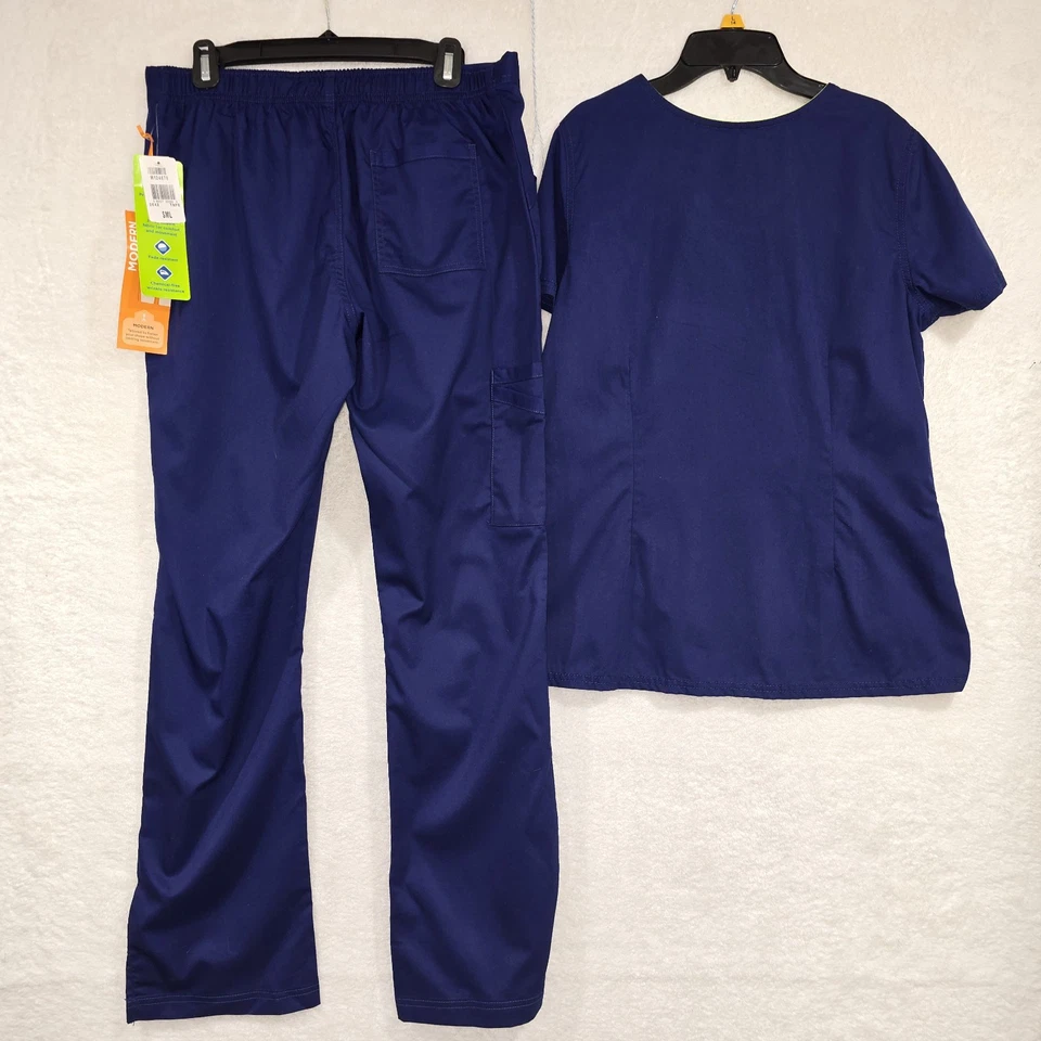 Juego de exfoliantes Landau ProFlex para mujer para UConn School of Nursing azul marino talla pequeña Foto 2 de 4