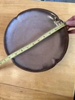 Frankoma Plainsman Brown 5F Satin 10" Dinner Plates Set of 5