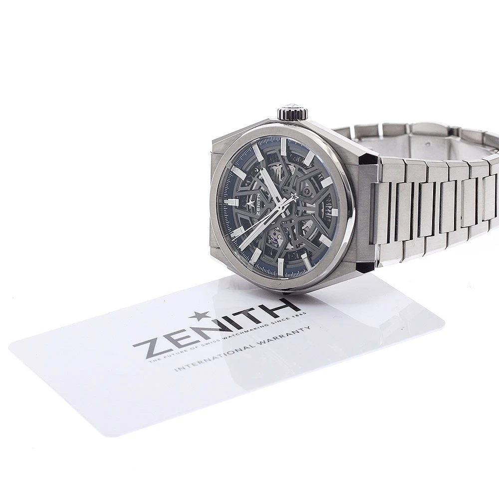 ZENITH Defy 95.9000.670/78.M9000 Date skeleton Dial Automatic Men's Watch_973244